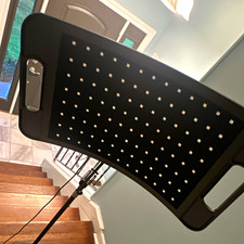 Infrared Red Light Therapy Panel Lamp w/ Adjustable Stand, Black