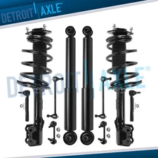 10pc Front Struts Rear Shocks Sway Bars for 2010-2015 Lexus RX450h RX350 3.5L