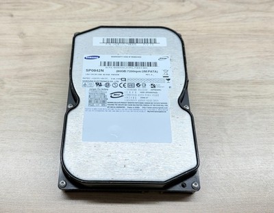 Samsung SP0842N 80GB IDE PATA 3,5'' Festplatte 7200RPM 12V Intern HDD