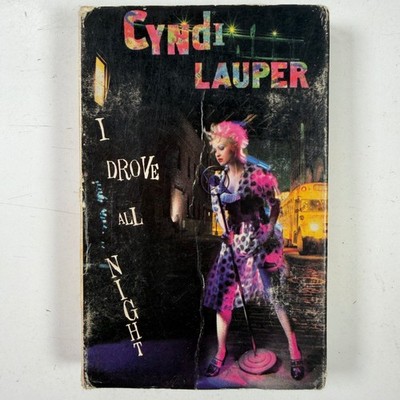 Cyndi Lauper I Drove All Night Cassette 1989 Epic Single Pop Rock