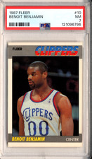 1987 FLEER #10 BENOIT BENJAMIN PSA 7