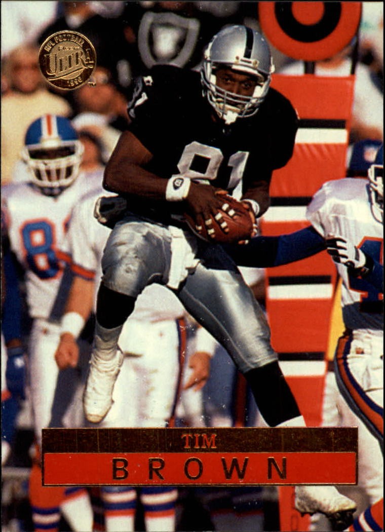1996 Ultra #112 Tim Brown - FB