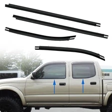 Outer Front & Rear Door Window Belt Weatherstrip Kit Fit for Toyota Tacoma Do...