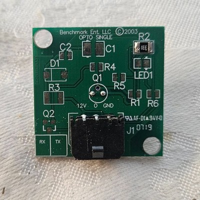 Benchmark Games SLAM-A-WINNER Arcade Game OPTO SINGLE PCB Board OPTO-010-00 BT