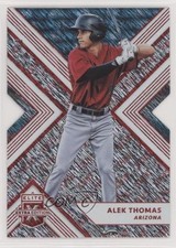 2018 Panini Elite Extra Edition Status Red Die-Cut 6/99 Alek Thomas #62 uk2