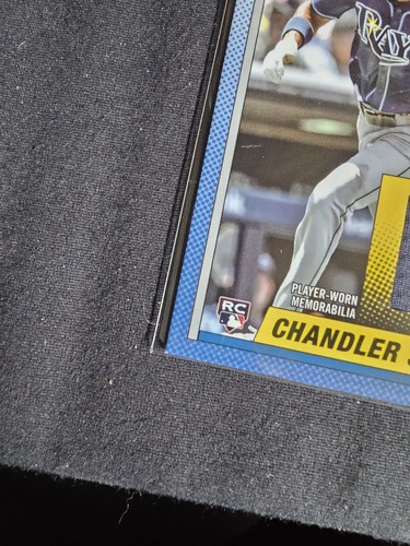 Topps 2025 Chandler Simpson Tampa Bay Rays 1990 Relic Rookie #90RU-CSI (77) - Picture 3 of 5