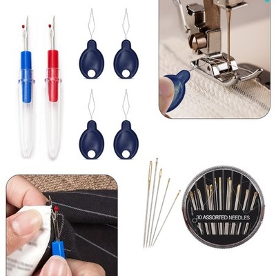 Nähnadel Set 30 Nadeln Nahttrenner Einfädler Reparatur zum Basteln Sticken