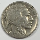 1937-D Buffalo Nickel - Fine (F) Full Date KM#134 Damaged - 7725