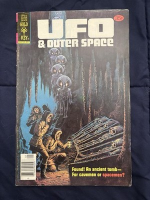 UFO and Outer Space No. 19 (1979) VG/FN  Gold Key Vintage Horror Comic
