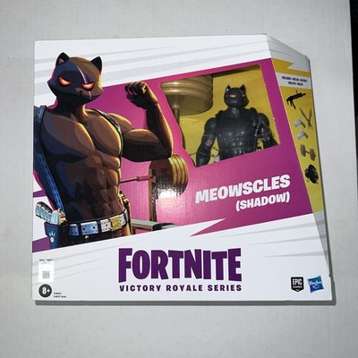 Hasbro Fortnite Victory Royale Series MEOWSCLES (SHADOW) Delux Action Figure NIB