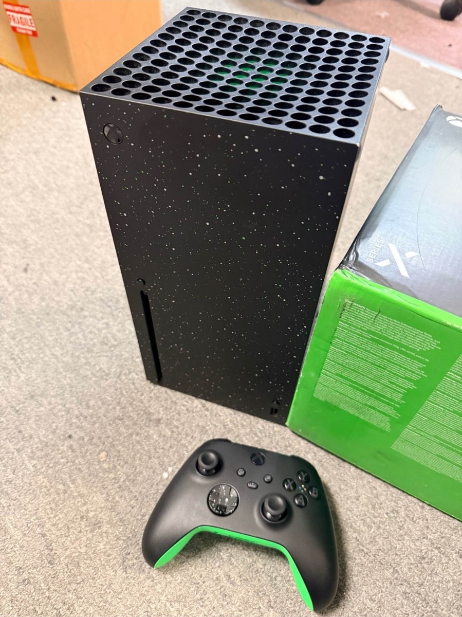 Microsoft Xbox Series X Console Galaxy Edition Black 2TB With Box