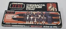 S-938 VINTAGE 1980'S KENNER STAR WARS ROTJ CHEWBACCA BANDOLIER STRAP WITH BOX