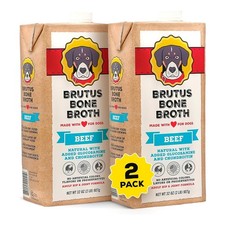 Brutus Beef Bone Broth for Dogs All Natural Bone Broth with Chondroitin Gluc...
