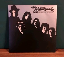 Whitesnake Ready An' Willing LP Vinyl Record 1980 UA UAG 30302 & Merch Insert
