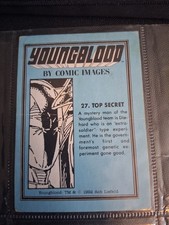 Youngblood Comic Images Diehard #27 Top Secret Non-Sport Trading Card 1992
