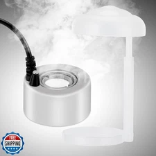 AGPTEK Aluminum Mini Mist Maker Fogger Water Fountain Pond Fog Machine Atomiz