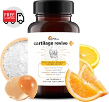 UpWellness Cartilage Revive + Joint Support Supplement for Men and Women 60 Caps