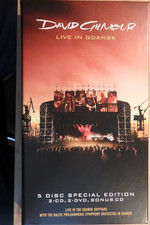 DAVID GILMOUR (Pink Floyd) - Live in Gdansk - 3 CD/2 DVD - Long-Box EMI 2008