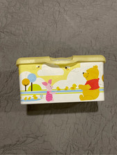 Huggies Disney Winnie the Pooh Refillable Wipe Container 2009 Empty Flawed