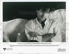 1992 Press Photo "Wild Orchid II: Two Shades of Blue" director Zalman King