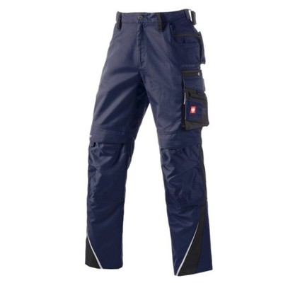Engelbert Strauss Men's Trousers e.s. Motion in Navy Blue / Black Size 34R