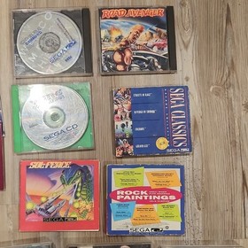 SEGA Sega CD NTSC-U/C Lot w/ Disc Manual Case Inserts Ecco Road Avenger