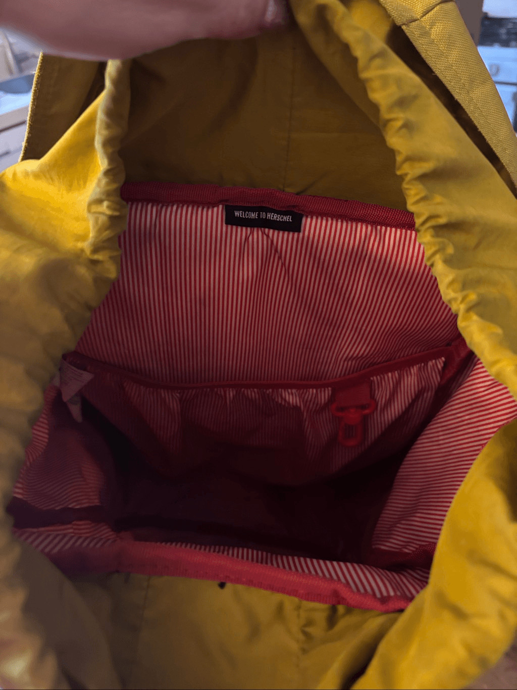 Herschel drawstring backpack - image 6