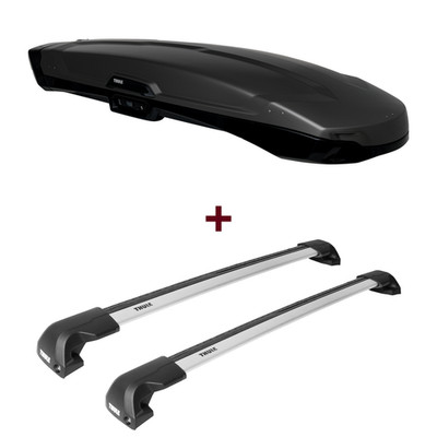 Dachbox Thule Vector Alpine + Dachträger für Peugeot 3008 II MC / MR set