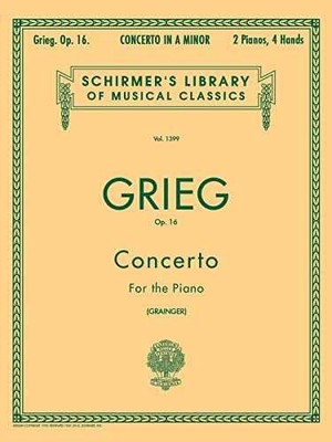 Concerto in A Minor, Op. 16: - Paperback, by Grainger Percy - Acceptable