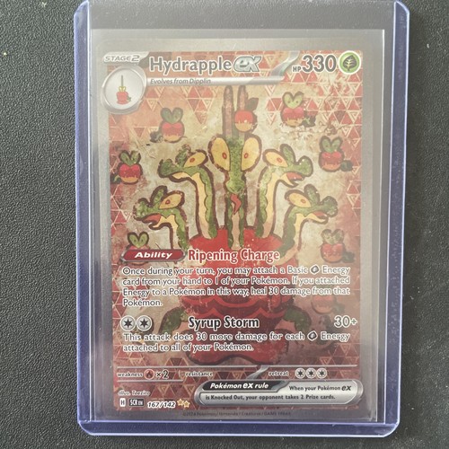 Hydrapple EX 167/142 Special Illustration Rare Pokémon TCG Stellar Crown