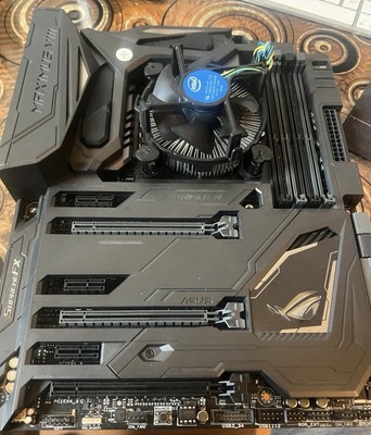 ASUS ROG Maximus VIII Formula, LGA 1151, Intel Motherboard + Intel I5 7400 Cpu