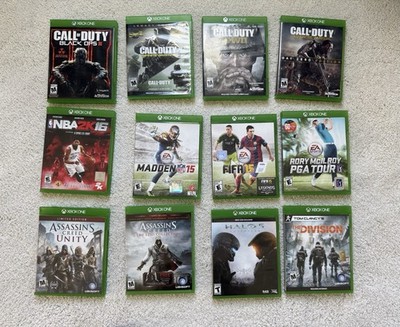 Xbox One Games Lot of 13 Call of Duty Assassin s Creed Sports Games Bundle