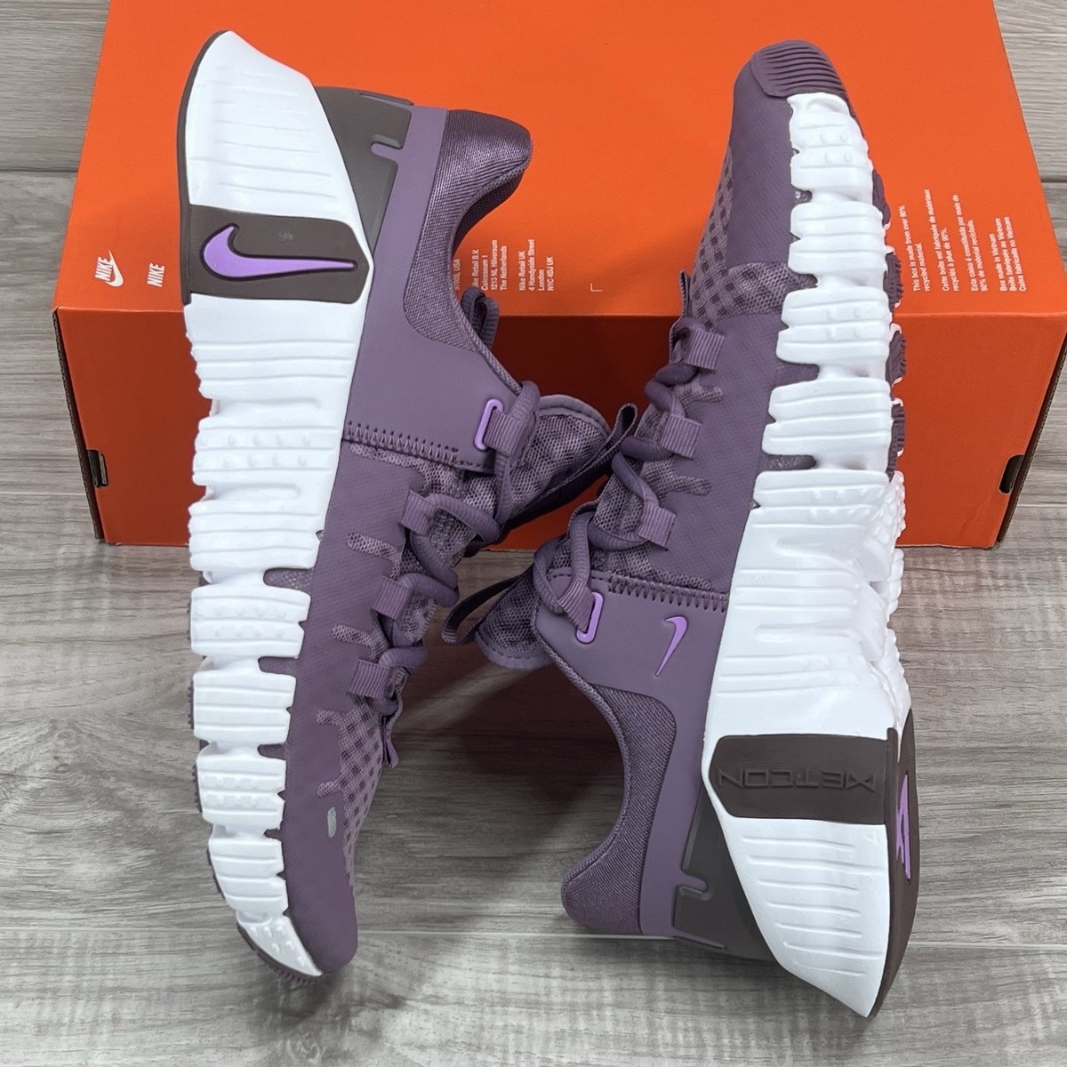 Nike Free Metcon 5 Women's Size 9.5 Violet Dust Rush Fuchsia