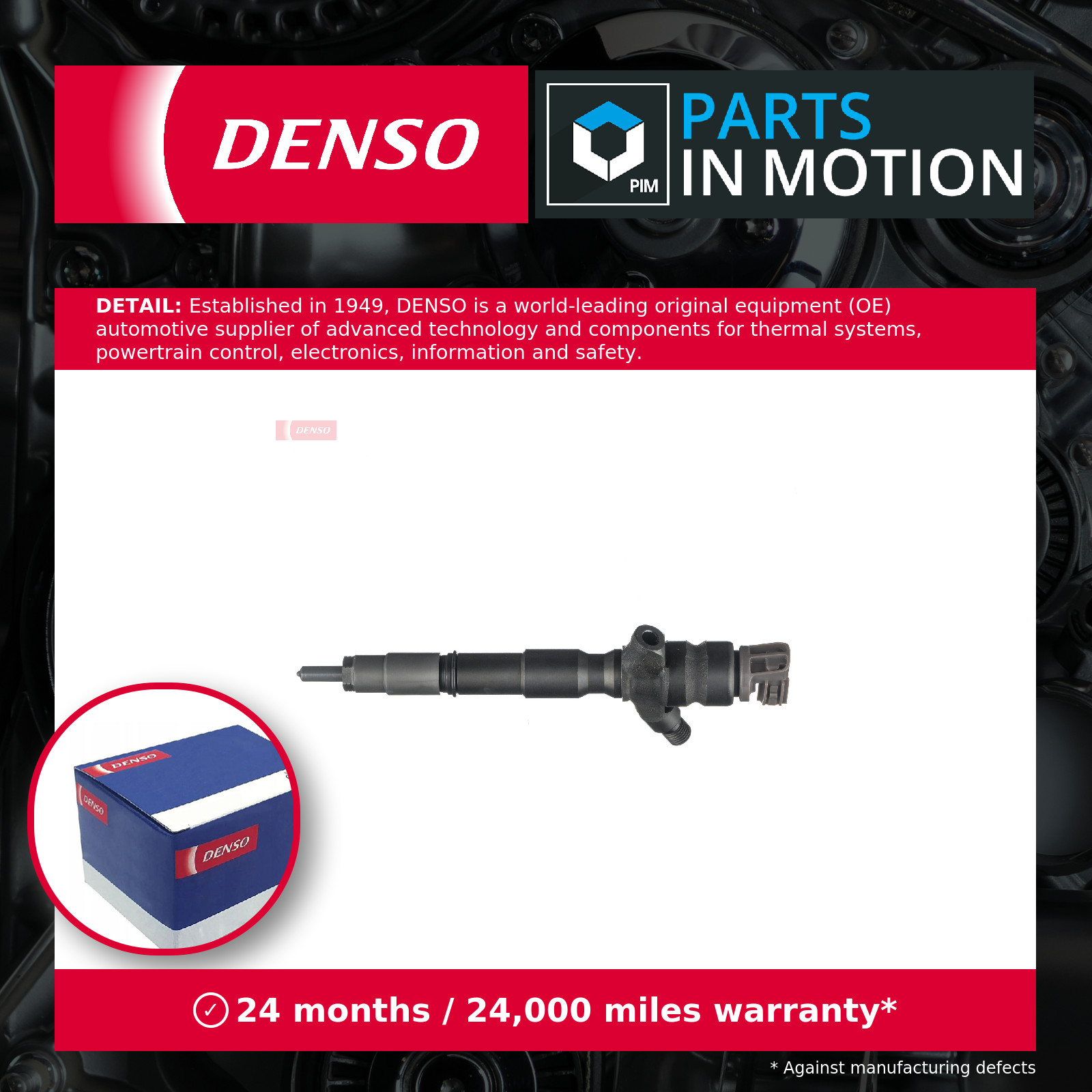 Injector DCRI200280 DENSO for TOYOTA HILUX VIGO VII Pickup - Image 5