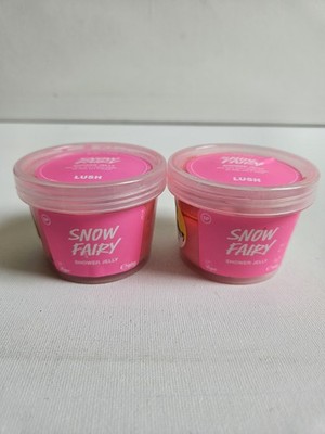 Lush Snow Fairy Shower Jelly 90g - Limited Edition Sweet Scent Brandneu X2