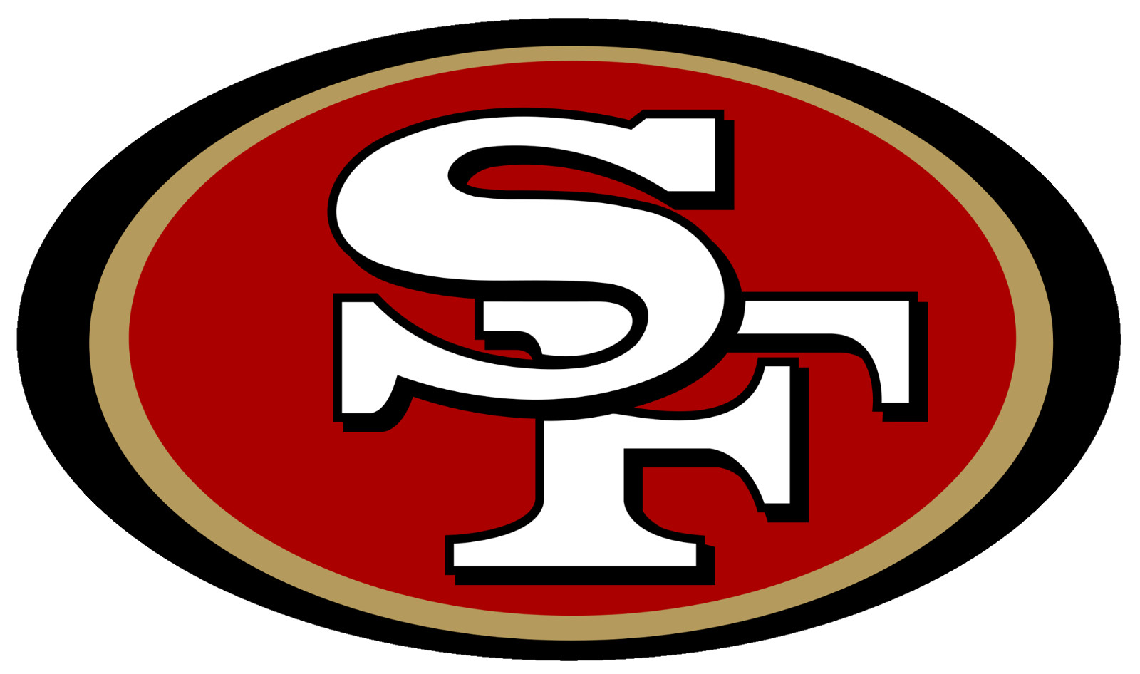 San Francisco 49ers Logo Weather Resistant Vinyl Sticker/Decal 12