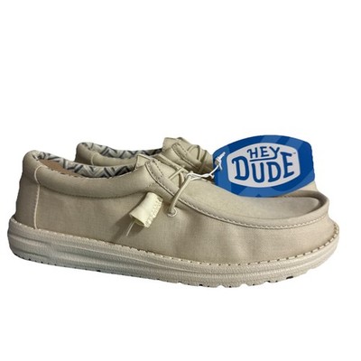 Hey Dude Wally Sport Mesh White Slip On Shoes Loafers  display picture 2