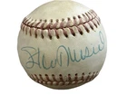 Stan Musial Signed Baseball- St. Louis Cardinals HOFer- Beckett Witnessed Auth
