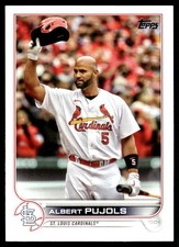 Albert Pujols 2022 Topps Update #US300 Cardinals FREE SHIPPING AutographDen