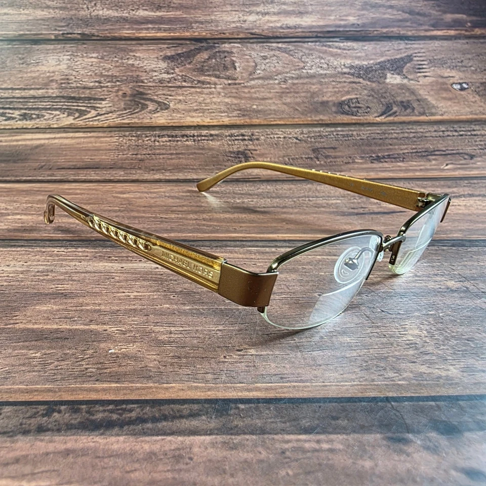 Gafas Michael Kors MK419 doradas sin montura 52-17-135 SOLO MARCOS Foto 2 de 4