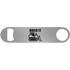 'Construction Vehicle Build' Bar Blade Bottle Opener (BR00022256)