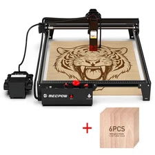 Mecpow X3 Pro Laser Engraver with Air Assist - 60W Laser Cutter,10W High Accuray