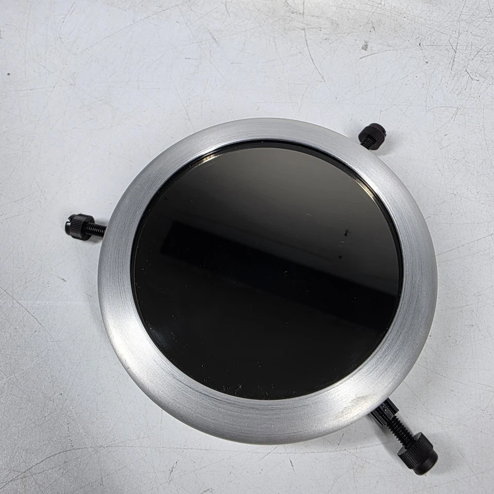 Orion 07733 4.10-Inch ID Full Aperture Glass Telescope Solar Filter (Silver) - Image 4 of 4