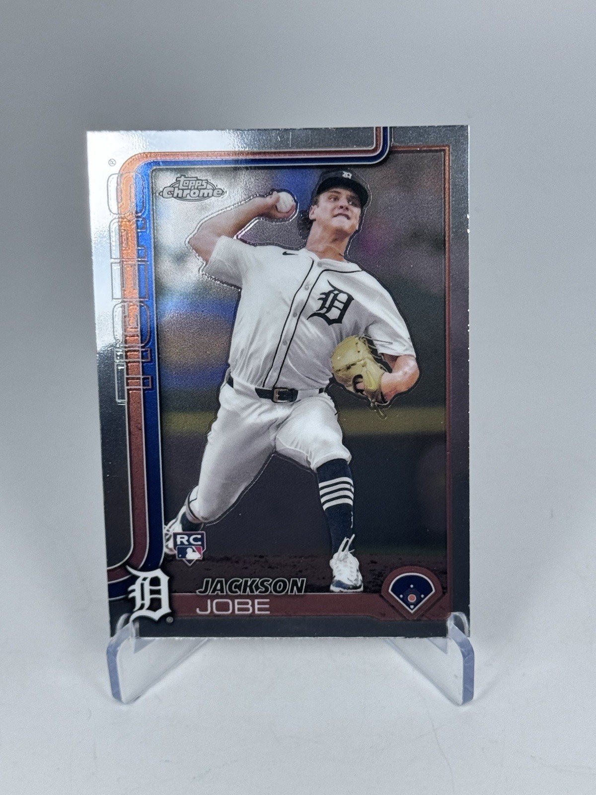 2025 Topps Chrome - Jackson Jobe #249 (RC); Detroit Tigers