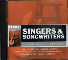 Singers And Songwriters - Original Masters ~ Various Artists ~ Rock ~ CD ~ VG