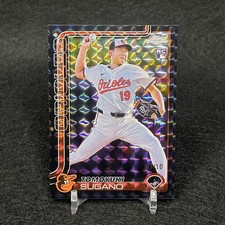 2025 Topps Chrome Sugano Tomoyuki Bikkuriman Tonal Black Para Limited of 10 8610
