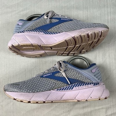 Brooks Adrenaline GTS 22 Women's Size 7.5 Gray Running Fitness Shoes 1203531B589