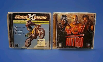 MotoExtreme - High Energy Motocross Race Action 1998 & WCW Nitro 1995 PC Games