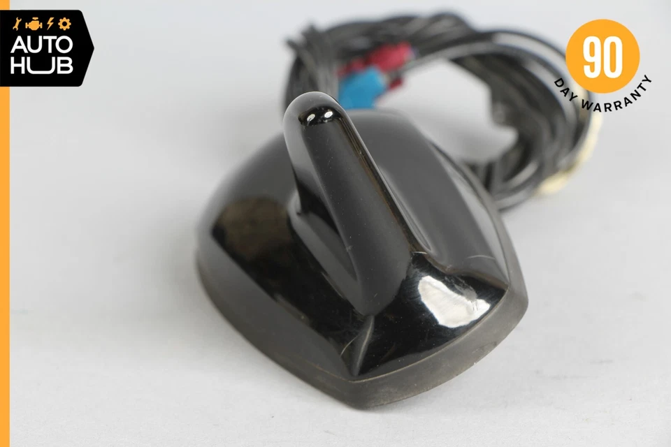 08-16 Mercedes W204 C300 C350 E350 E400 E550 Aleta de Tiburón Antena de Radio Negra Fabricante de Equipo Original Foto 3 de 4