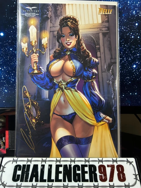 BELLE - Elias Chatzoudis SIGNED VIRGIN w/ COA - Zenescope - LTD 299
